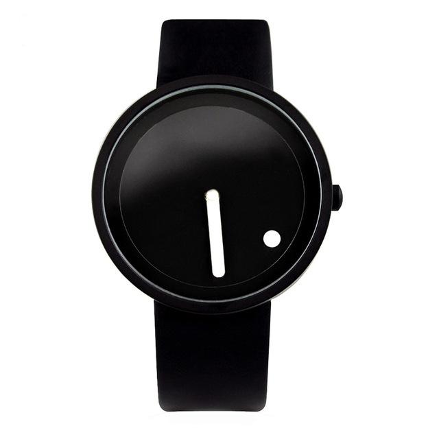 Unique Watch - Minimalistic Dot and Line Design