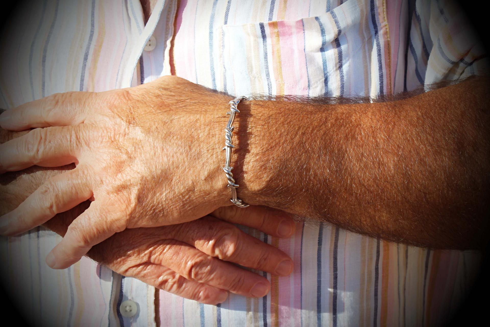 Barbed Wire Bracelet