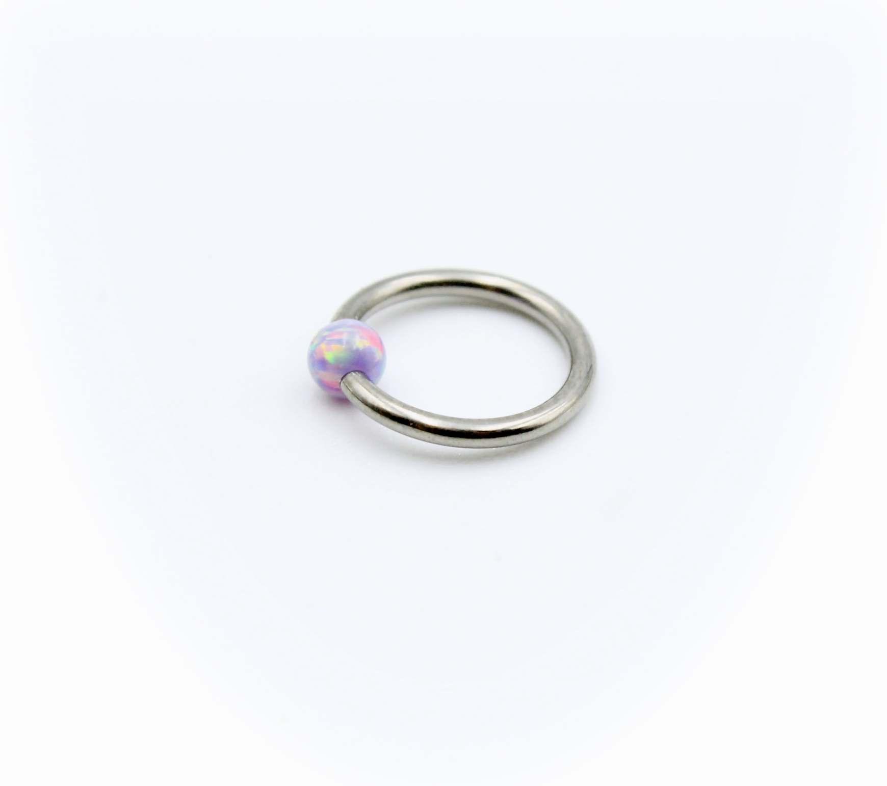 BCR Captive Ring With Opal