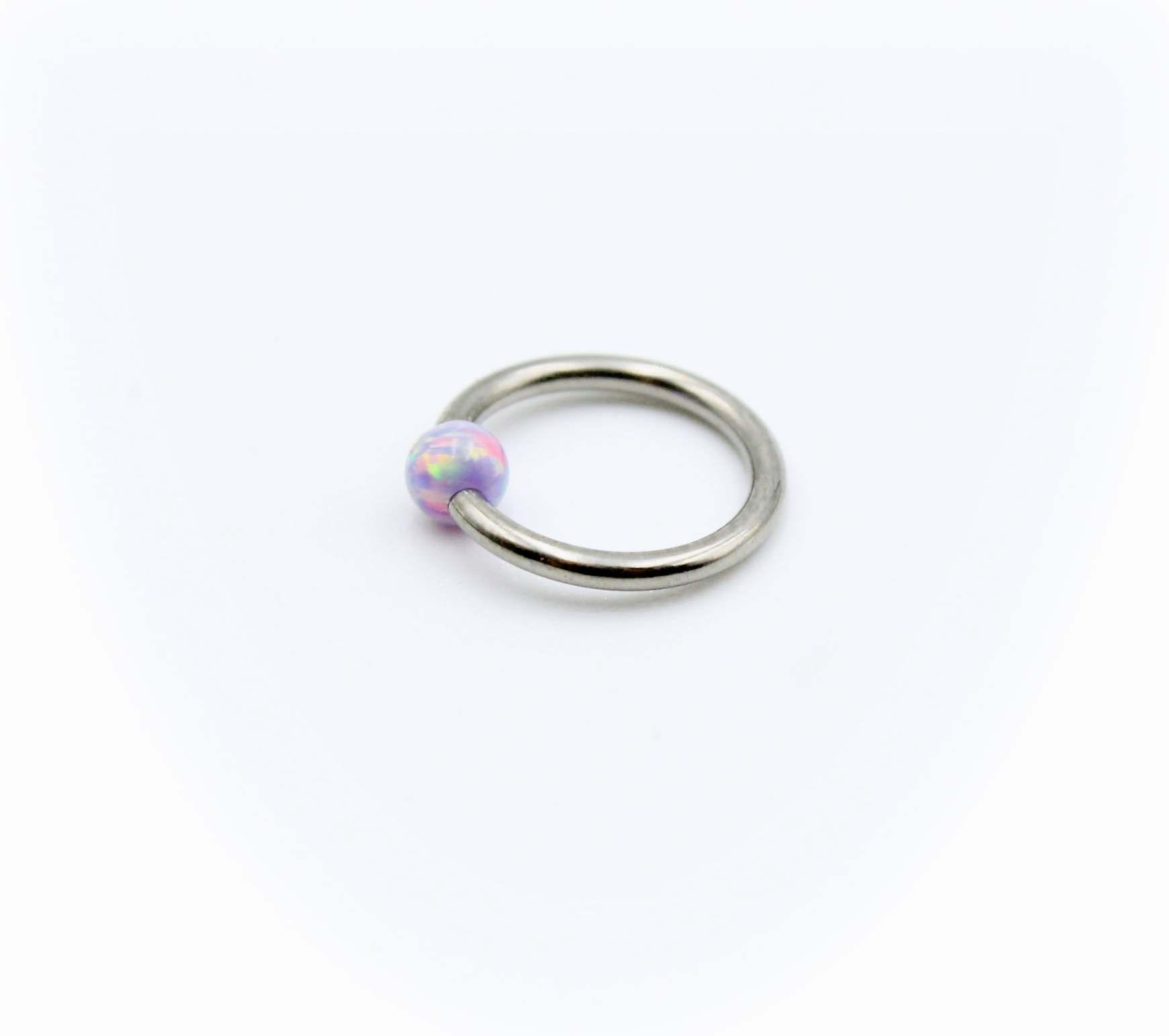 BCR Captive Ring With Opal 