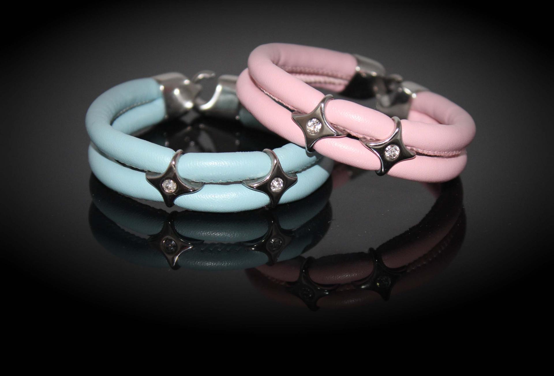 Double Layer Star Bracelet - Stunning Ultra Soft Sheepskin Leather - Customisabl