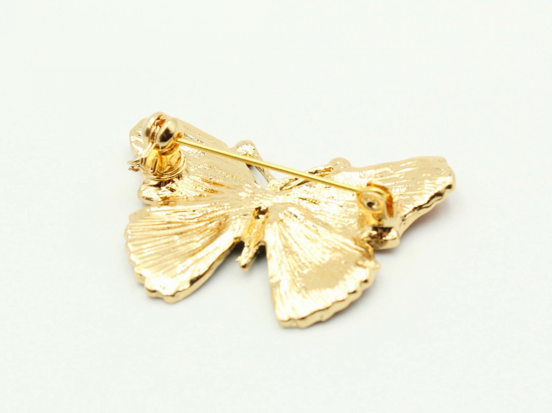 Butterfly Brooch Reverse Side