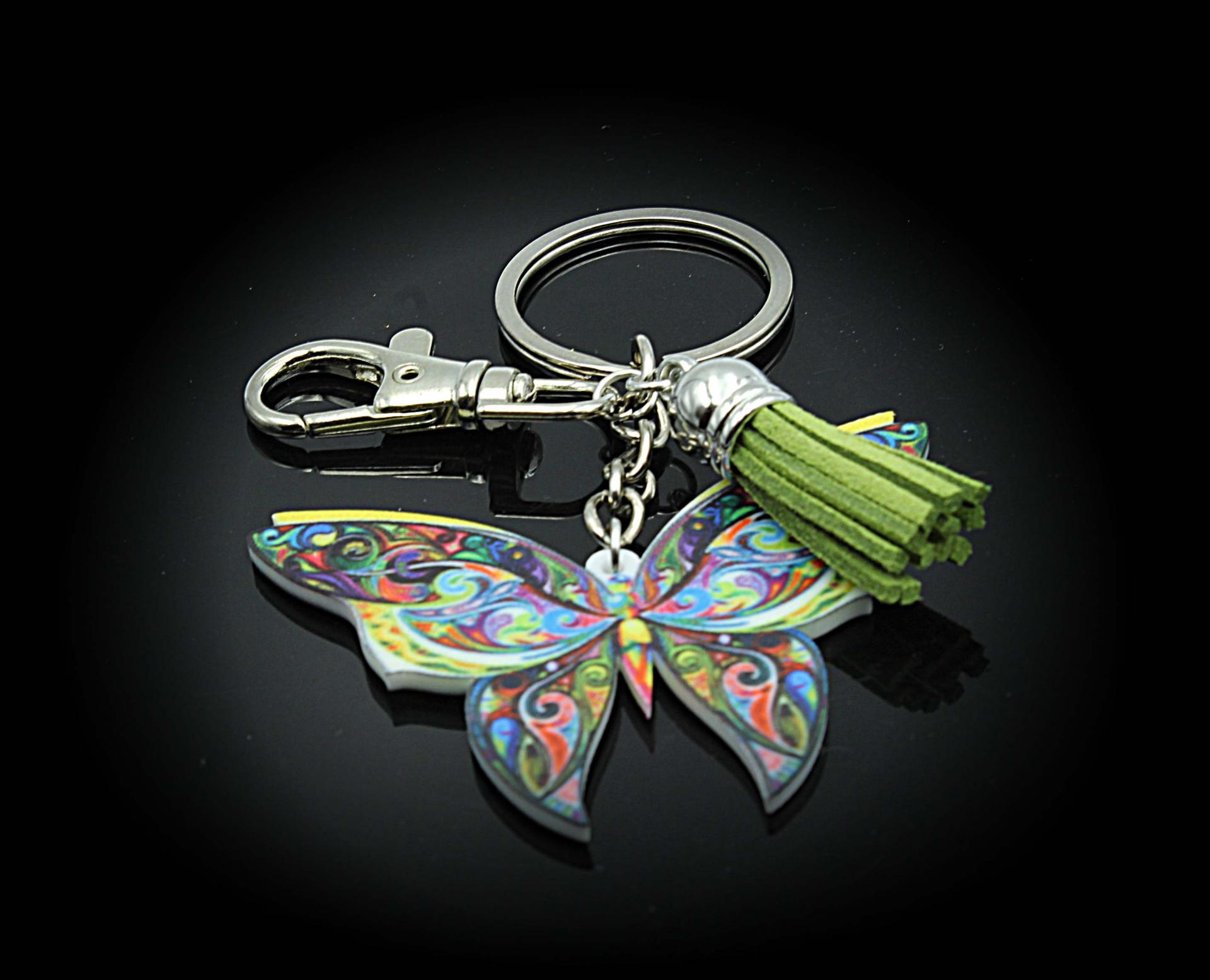 Colourful Acrylic Animal Keychains