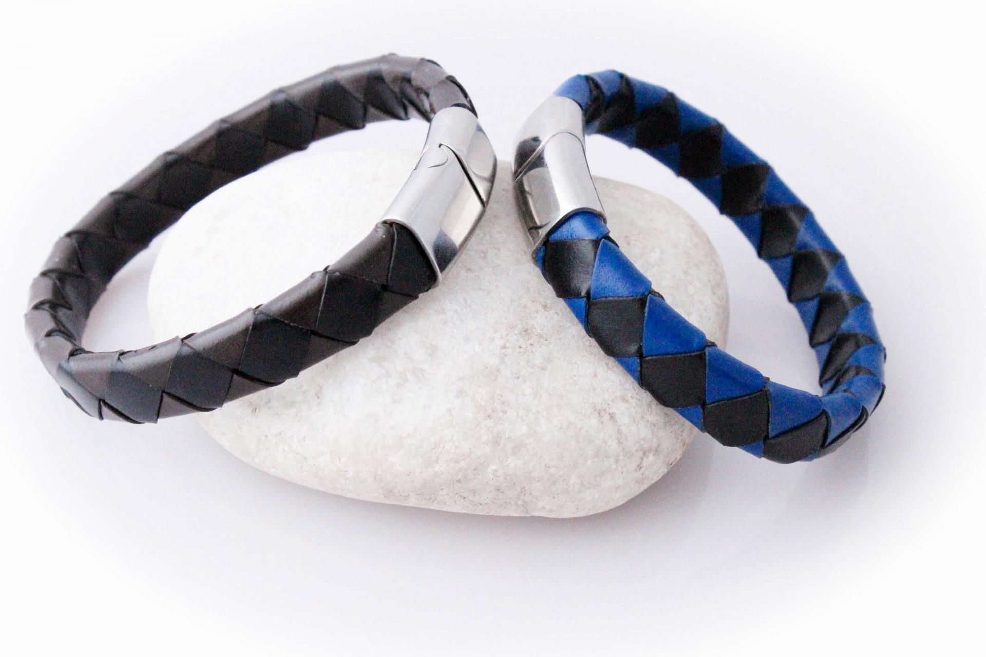 Diamond Checkers Bracelet - Customisable 2 Colour Choices