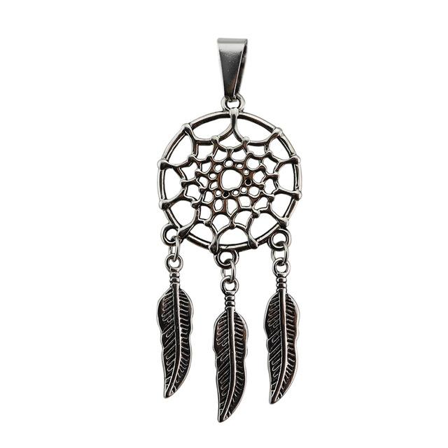 Dream Catcher Genuine Leather Choker