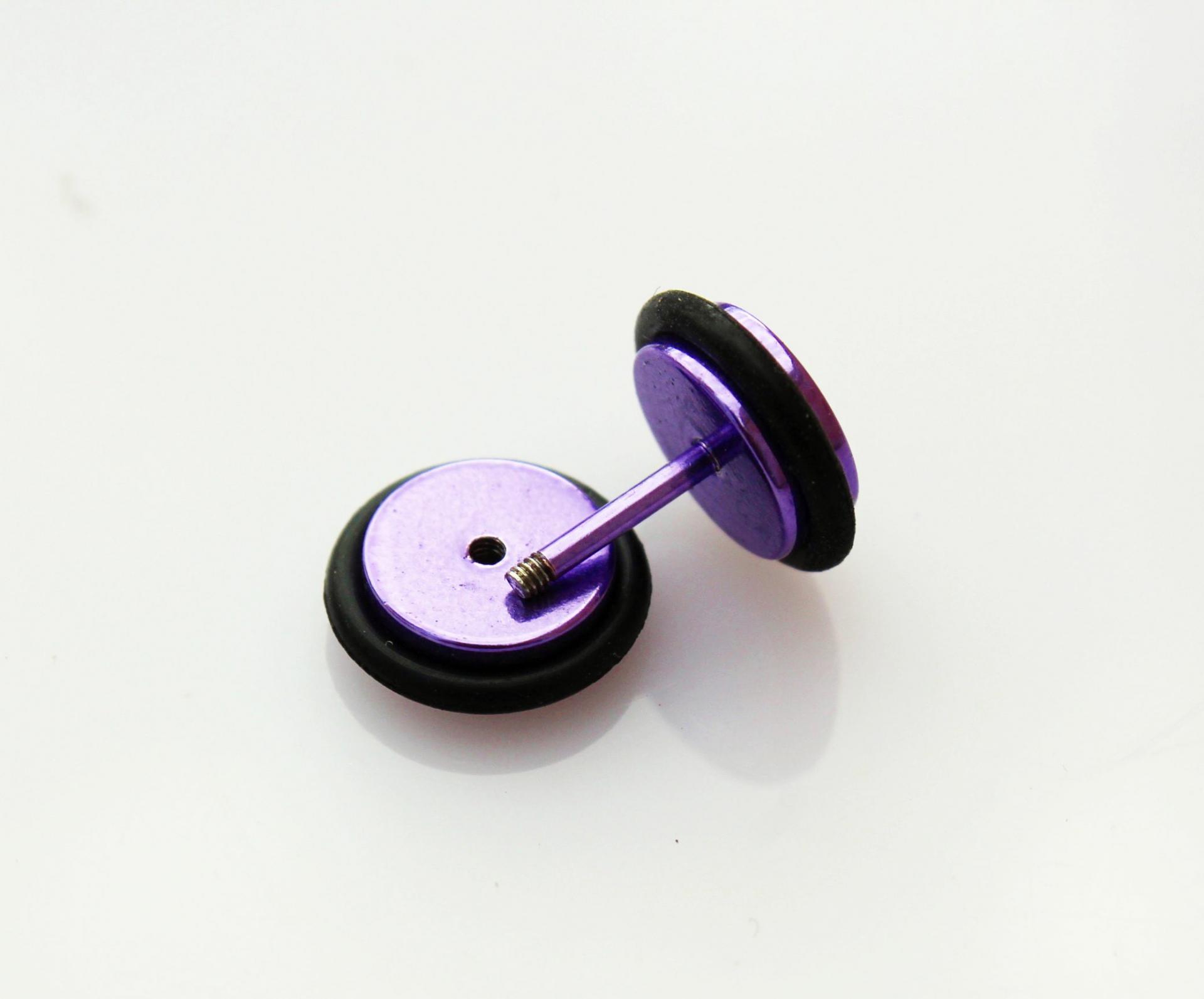 Fake ear plug designs from Chrissie C in the WOW Jewellery collection