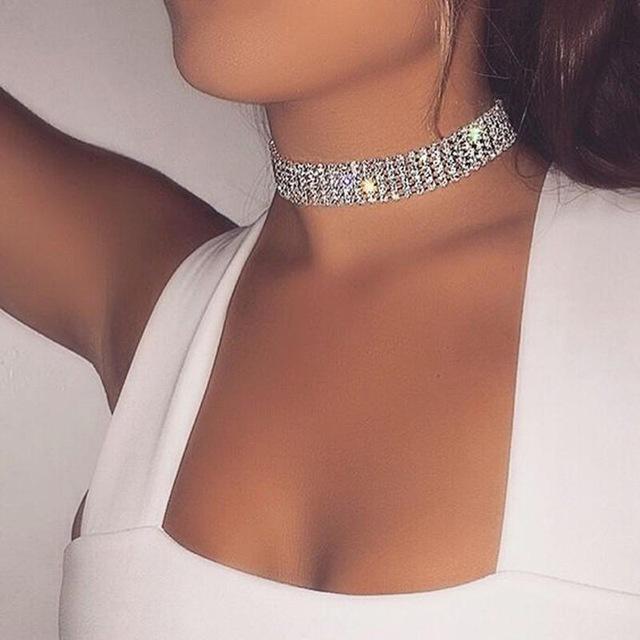 Crystal Chokers - Choice of Design!