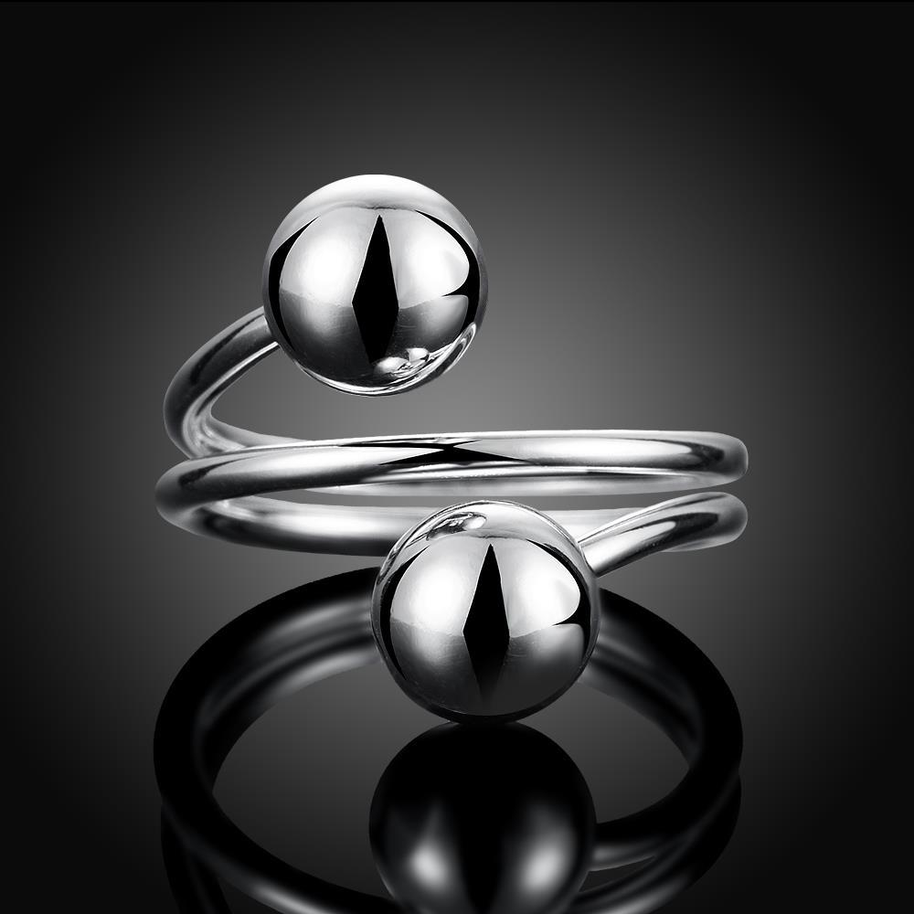 Adjustable Ring - Open Ball Design- Stainless Steel