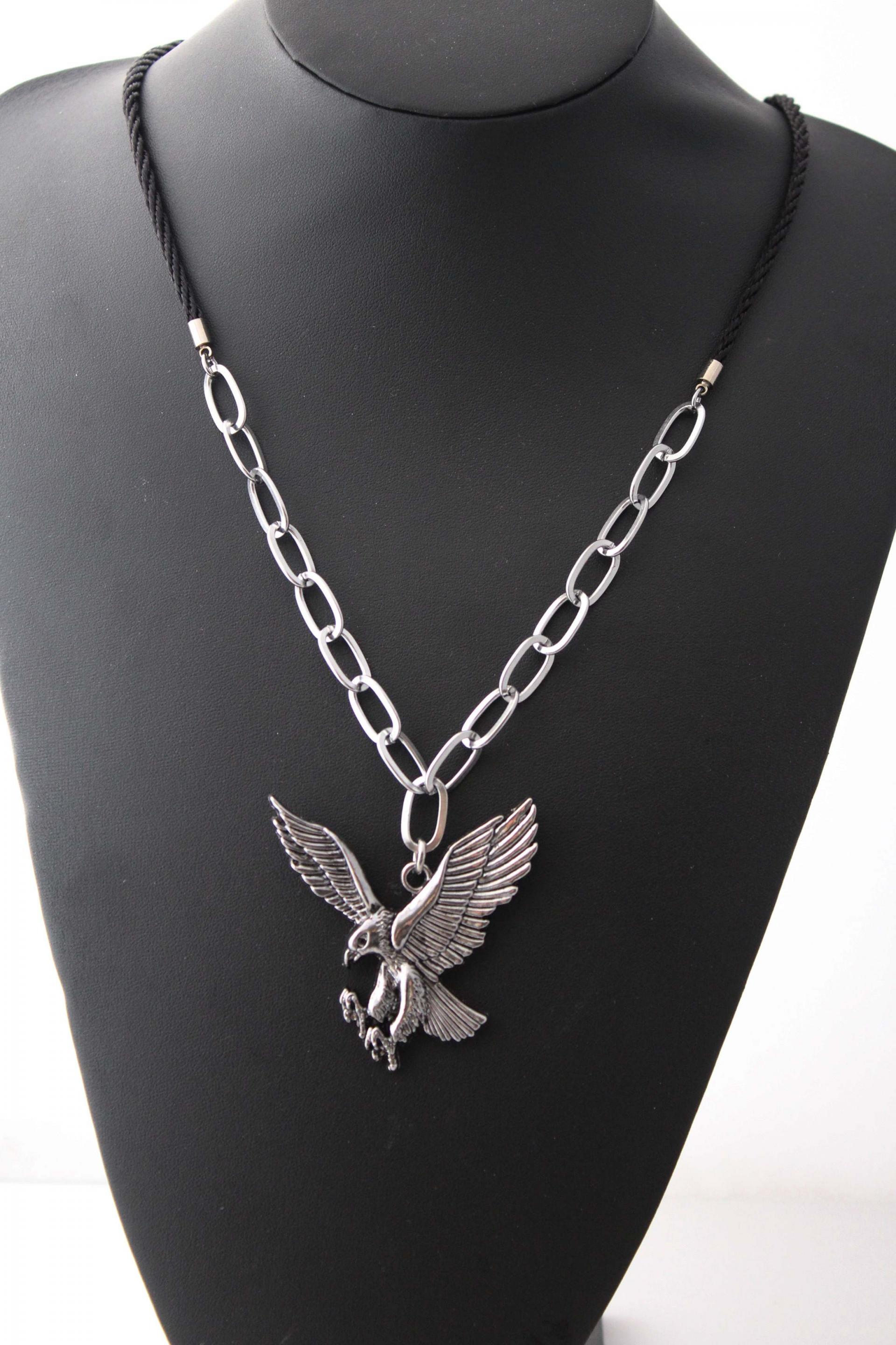 Flying Eagle Long Pendant