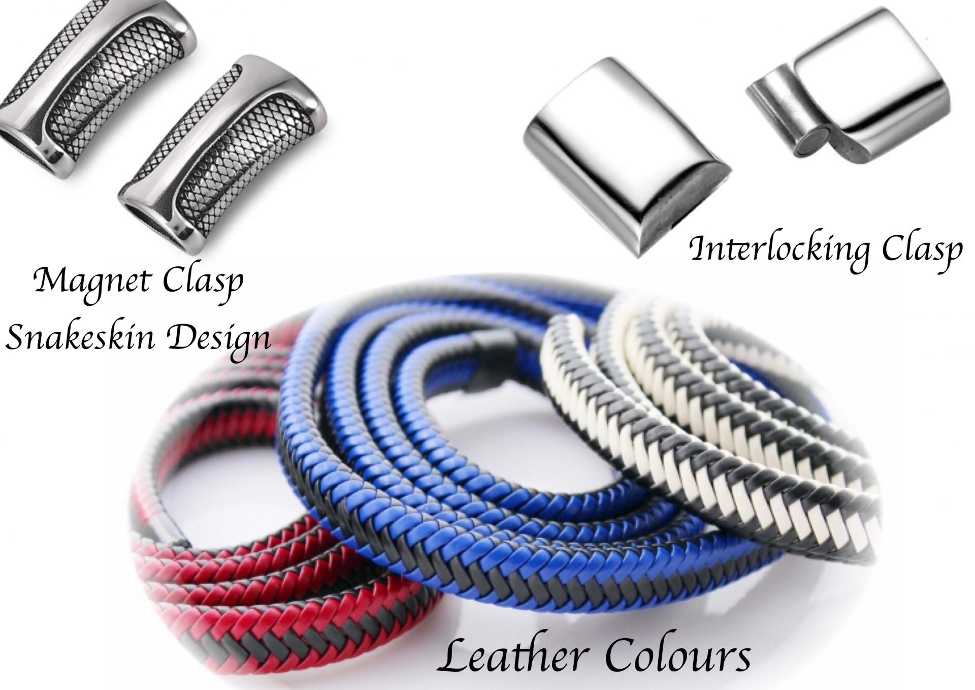 Clasp and Leather Choices
