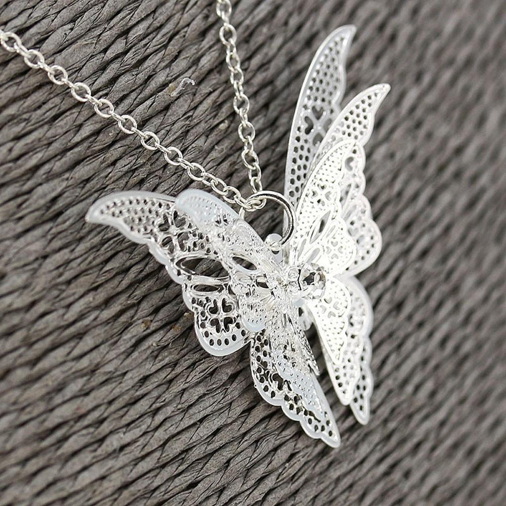 Butterfly Pendant Necklace