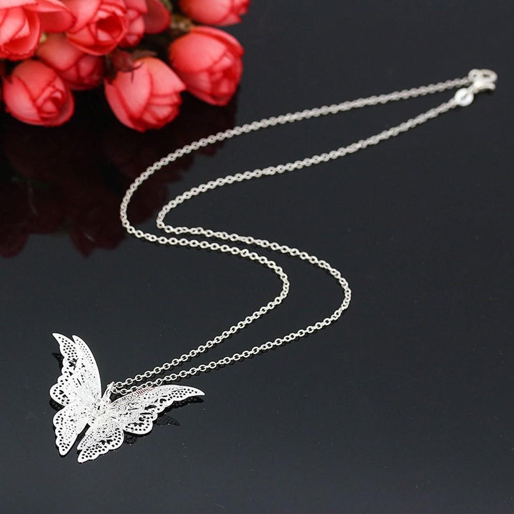 Butterfly Pendant Necklace