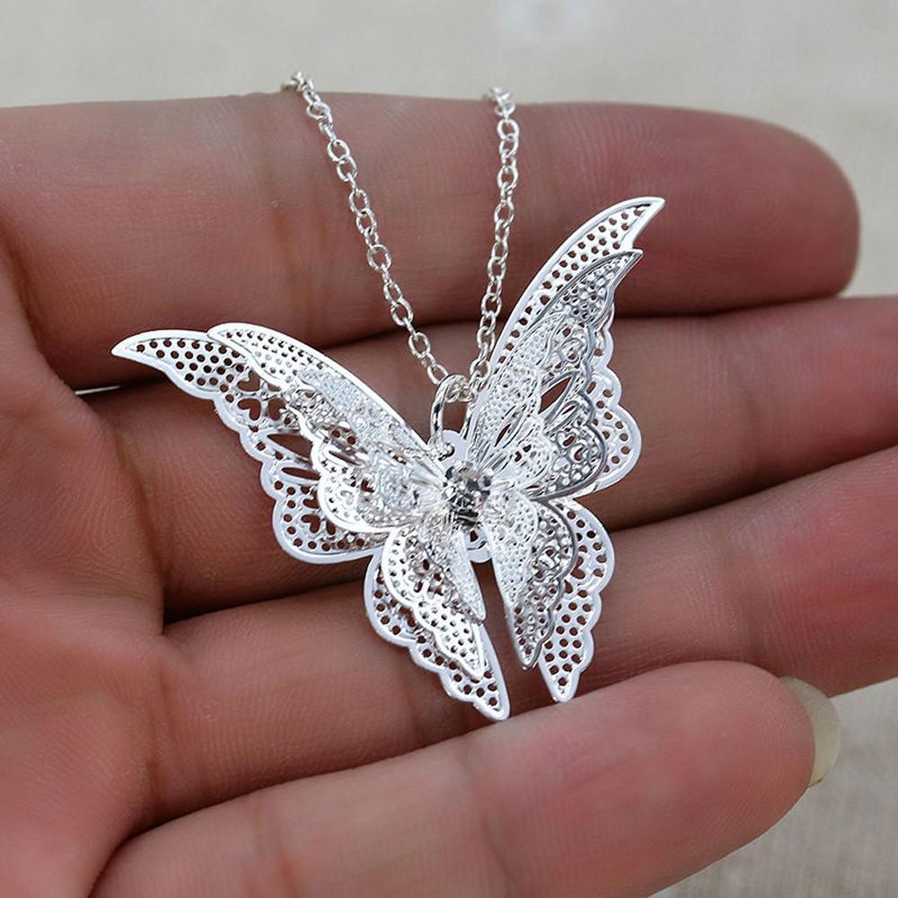 Butterfly Pendant Necklace