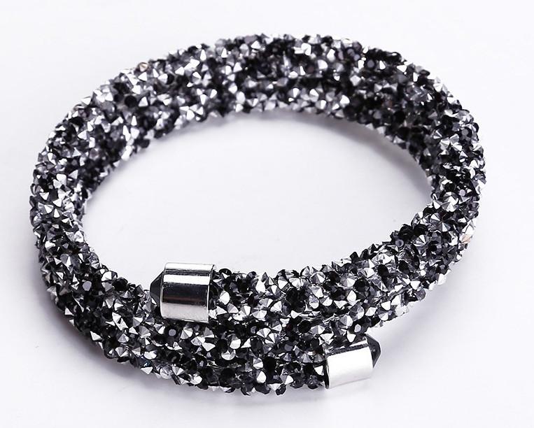 Crystal Multiwrap Bangle - Choice of Colours