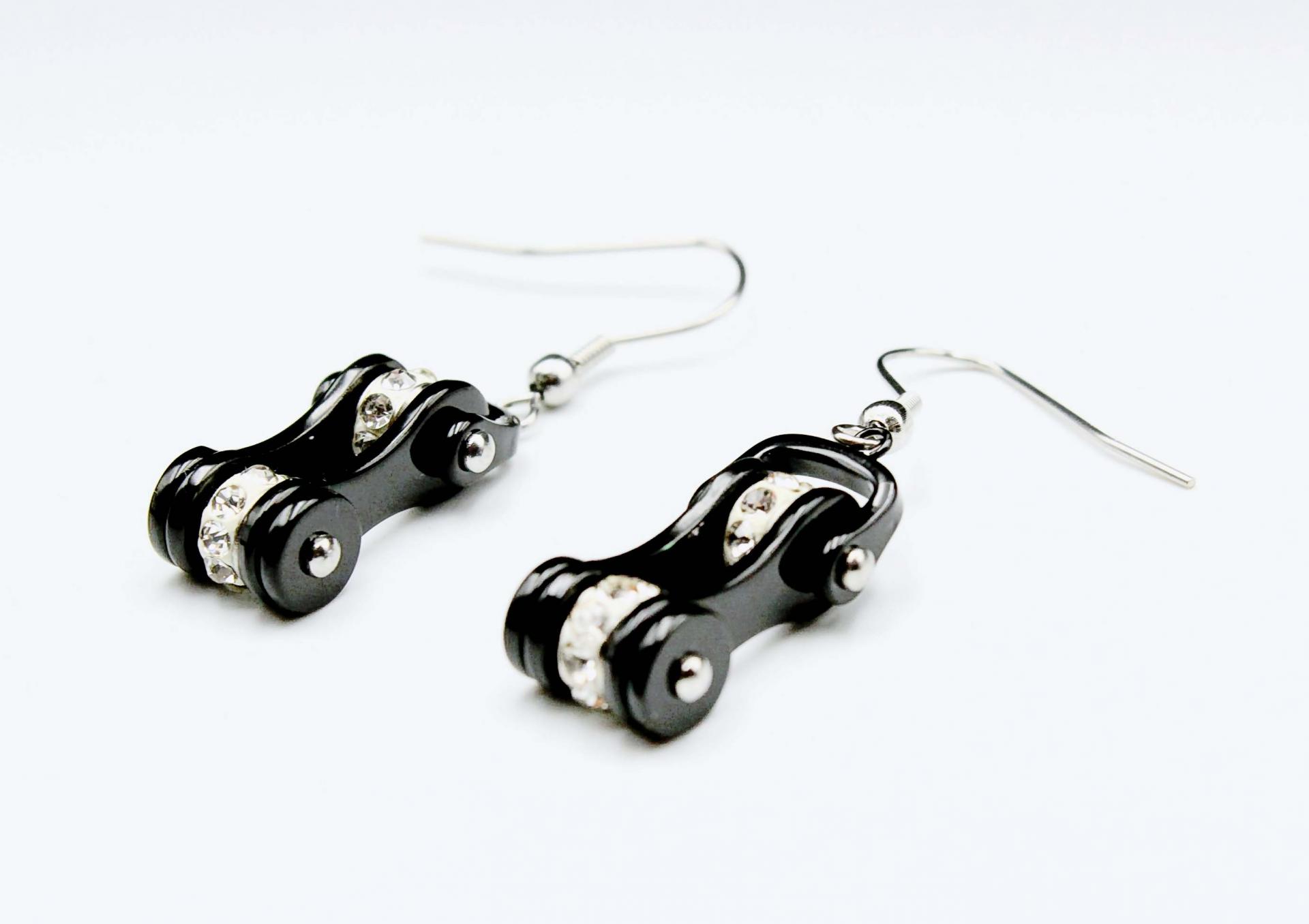 Motorcycle Chain Earrings