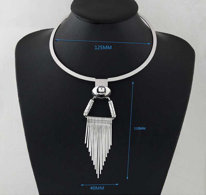 Punk Tassel Choker