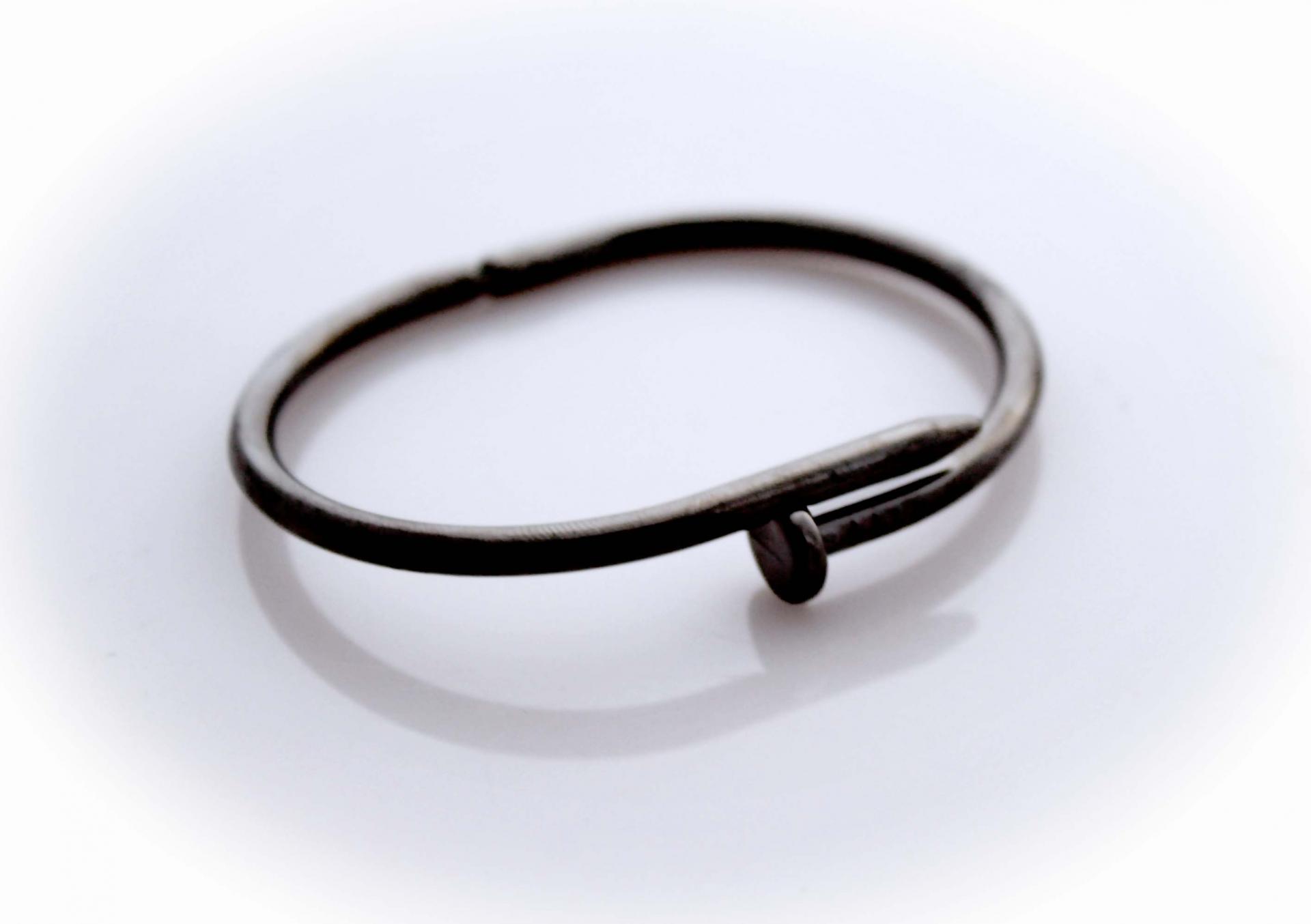 Steel Screw Punk Rivet Bangle