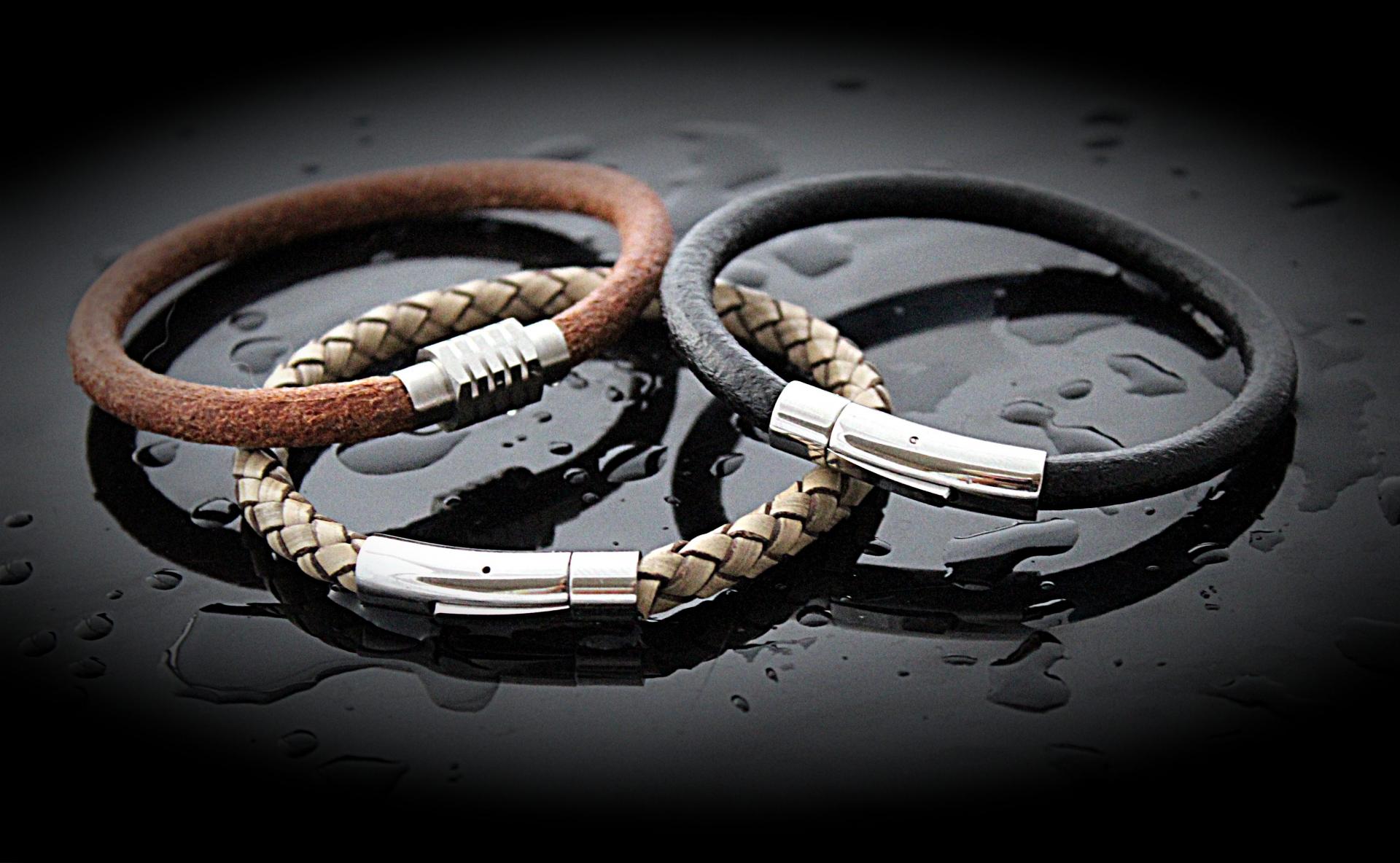 Stylishly Simple Leather Bracelet - Choose your leather & Clasp Style