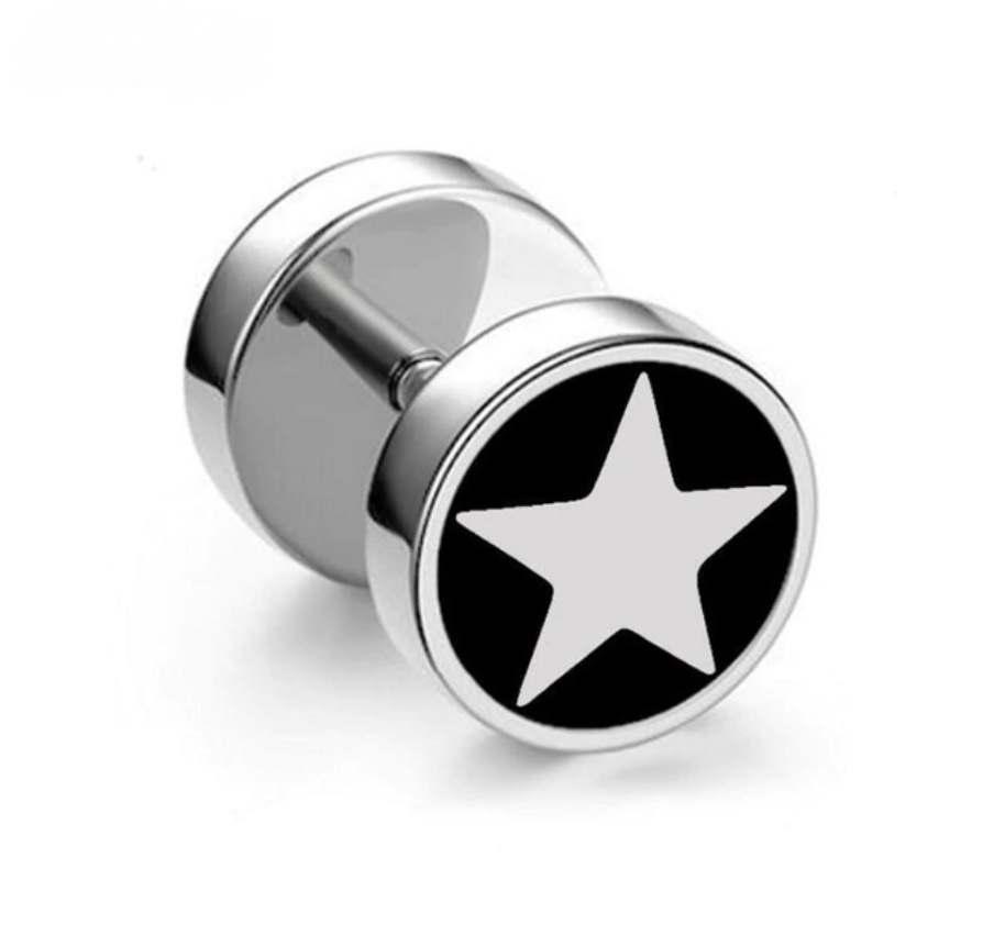 Star Design Fake Ear Plug