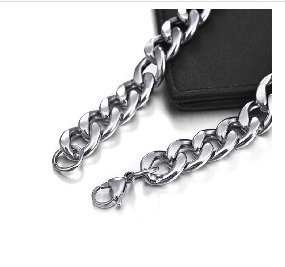 Cuban Link Stainless Steel Bracelet