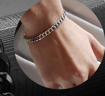 Cuban Link Stainless Steel Bracelet 