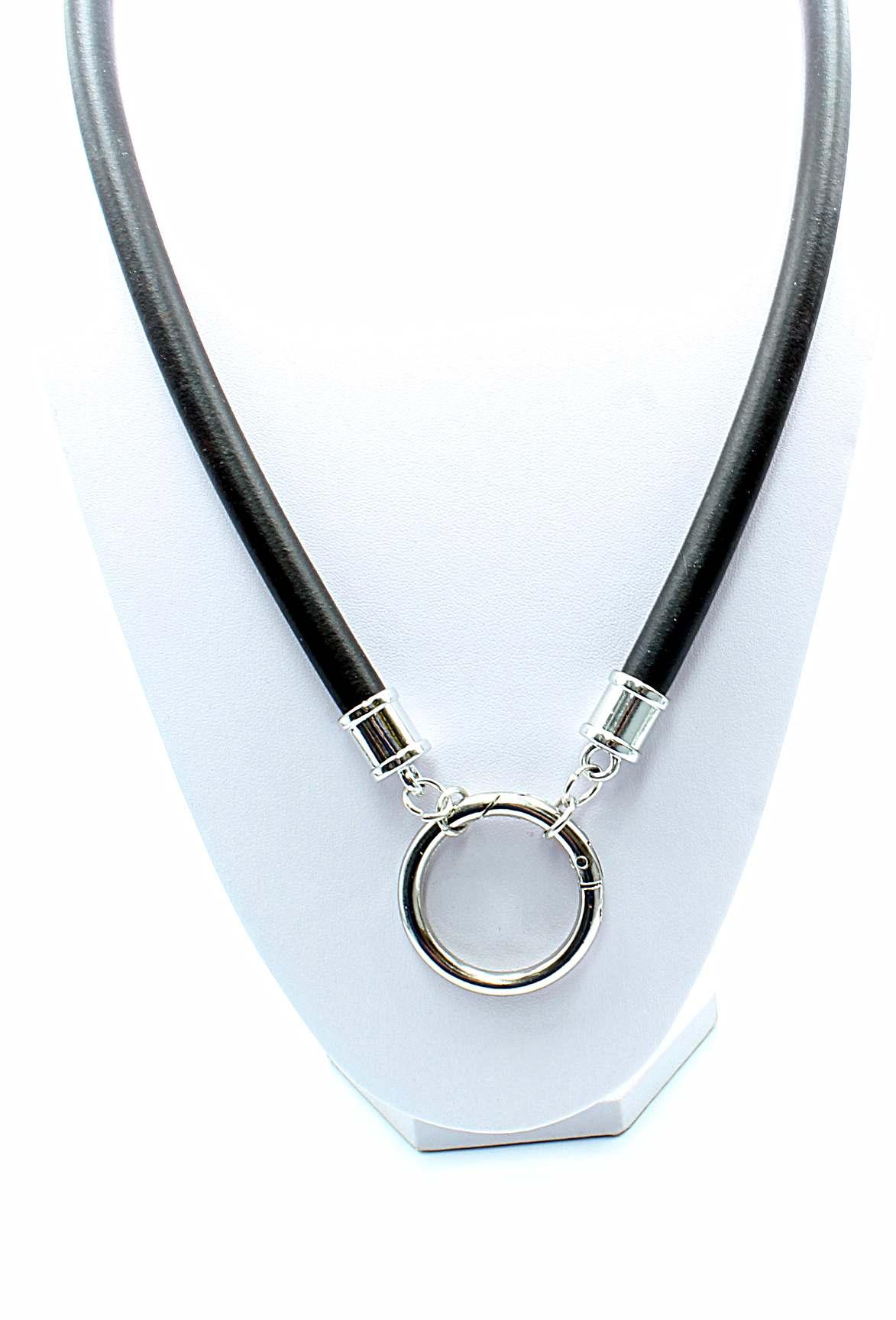 Rubber O Ring Necklace