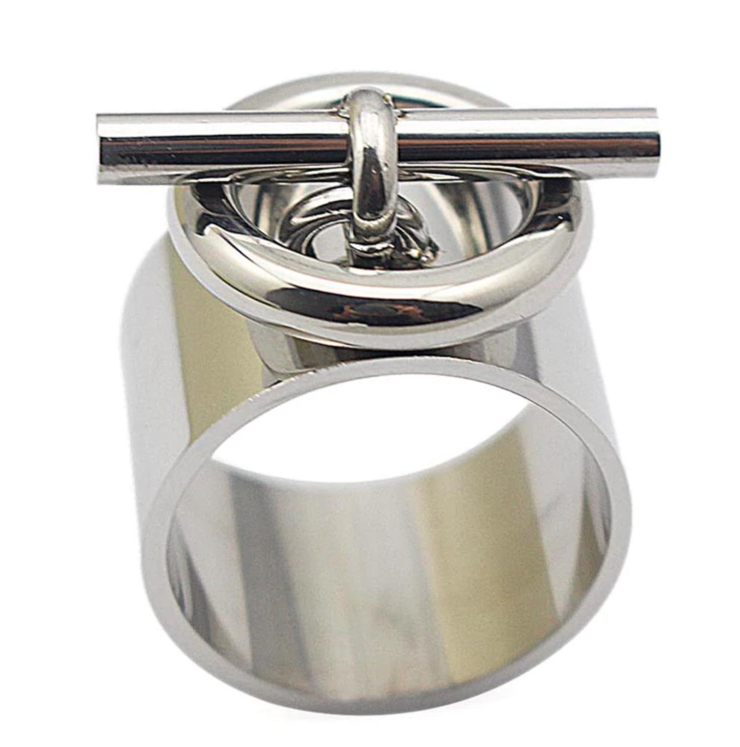 Toggle Clasp Design Stainless Steel Ring