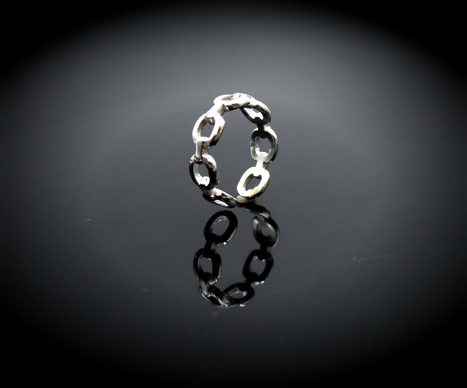 Adjustable Ring Retro Chain Style