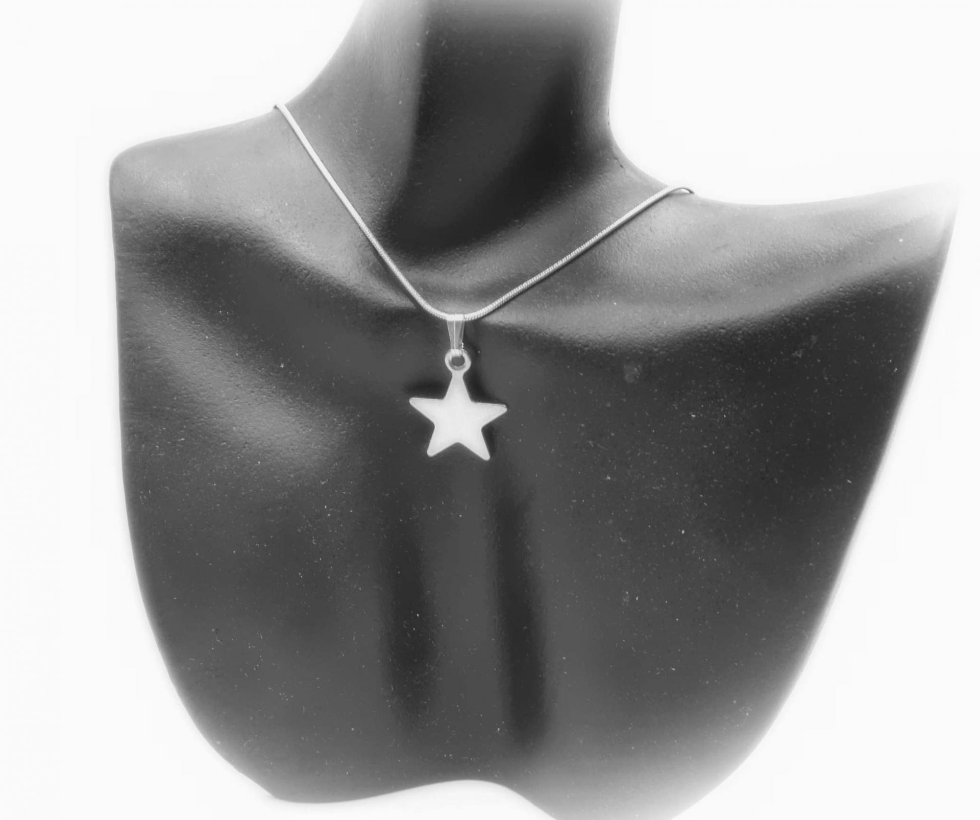 Stainless Steel Star Necklace