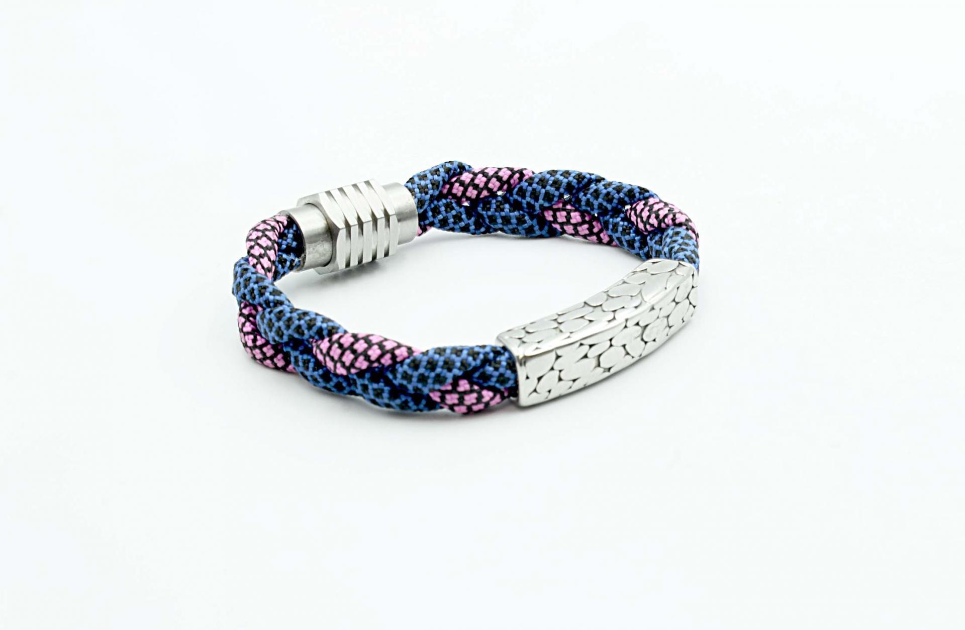 Plaited Crocodile Paracord Bracelet