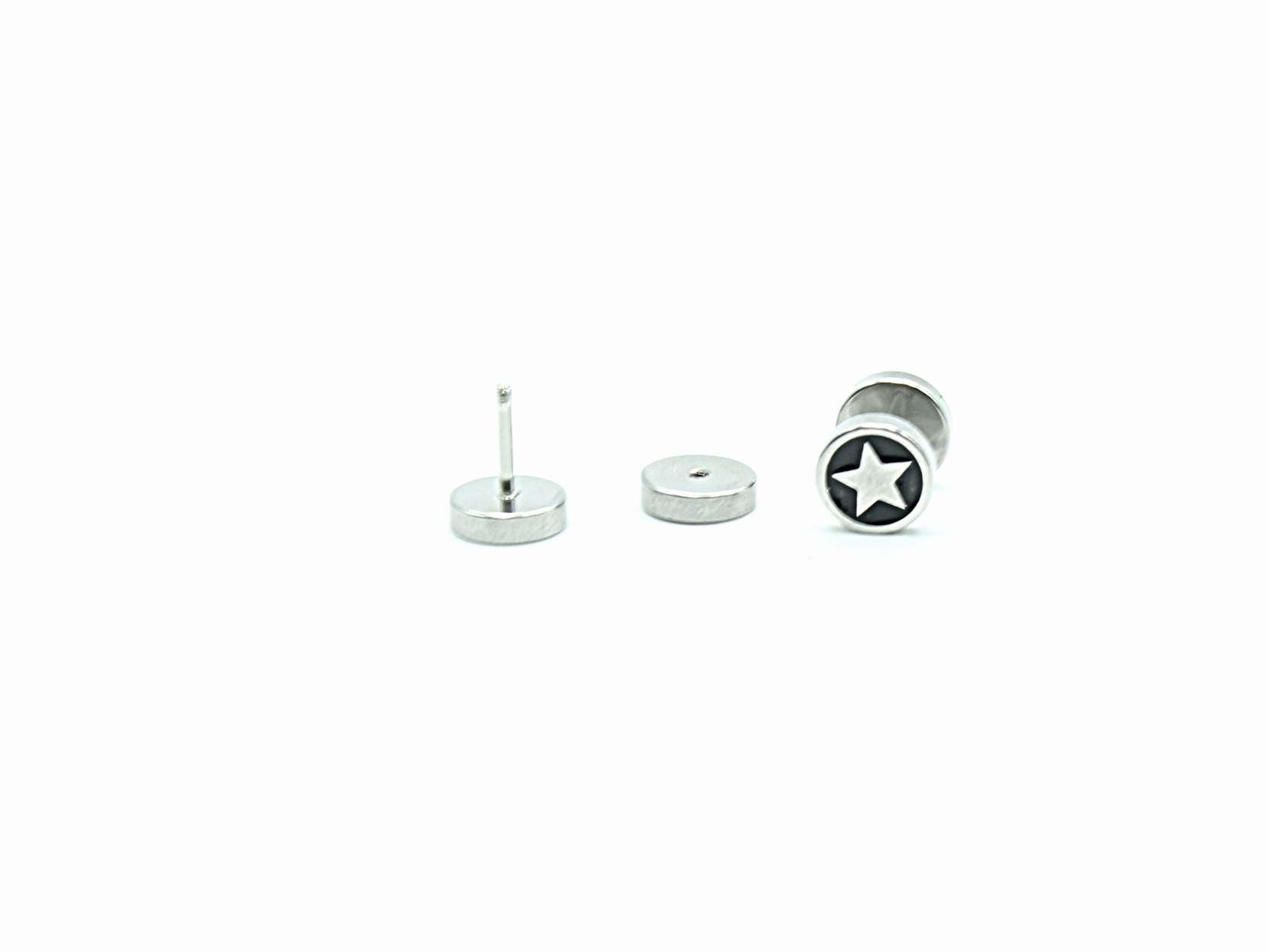 Star Design Fake Ear Plug