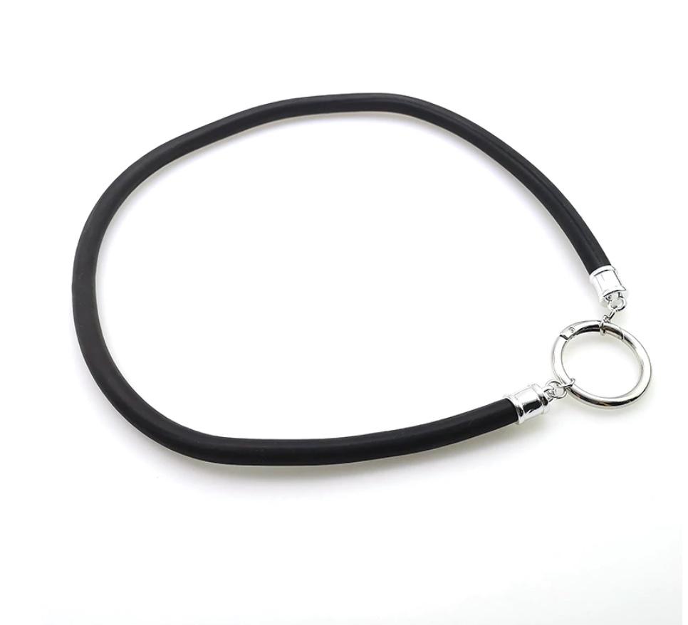 Rubber O Ring Necklace