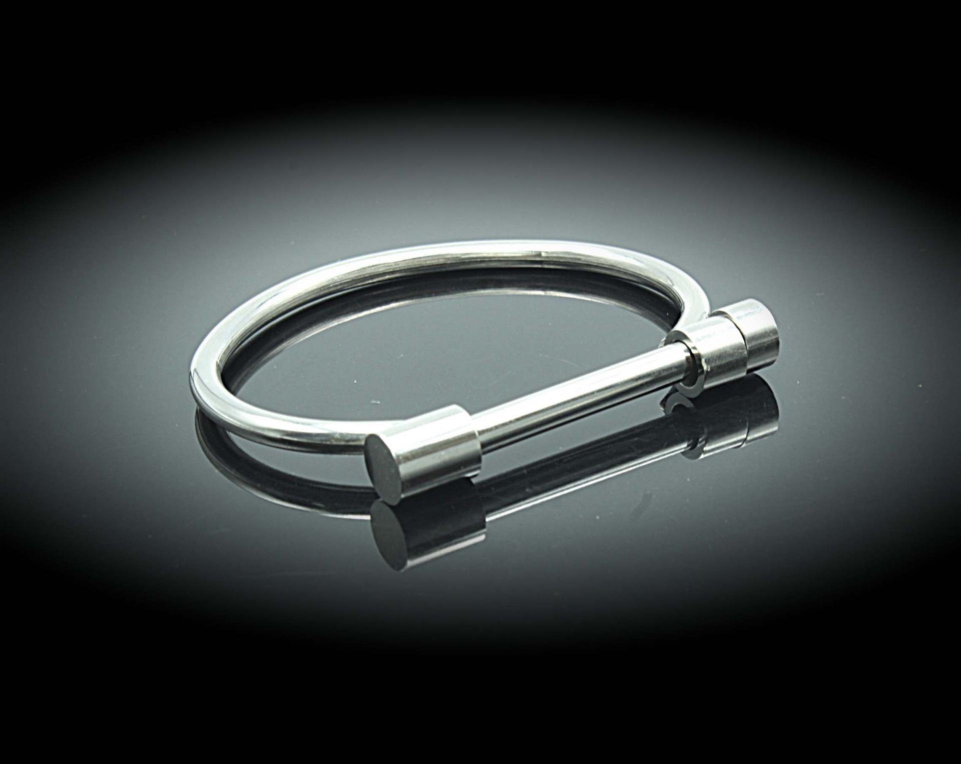 Shackle Bangle Stainless Steel