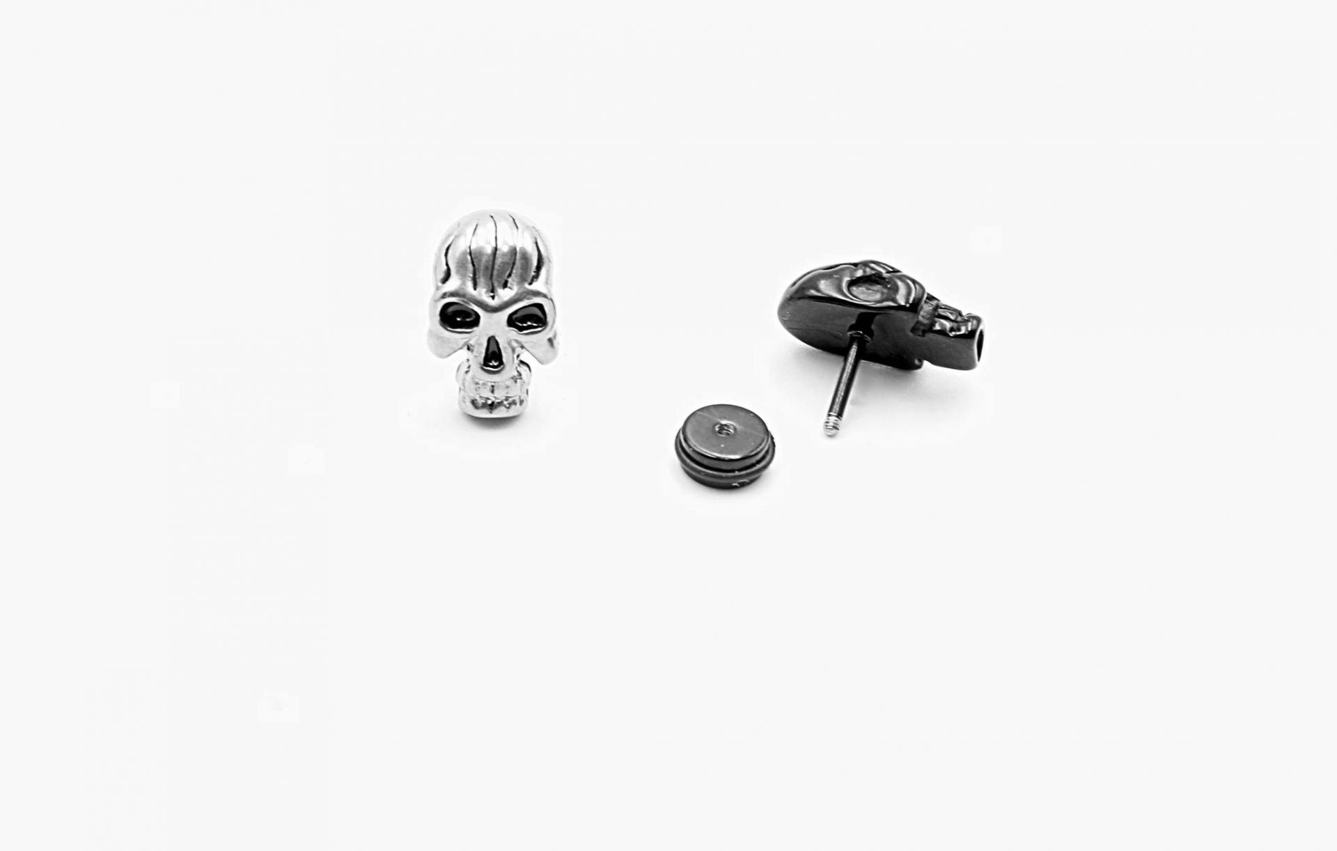  Wicked Skull Labrets  Black Or Silver