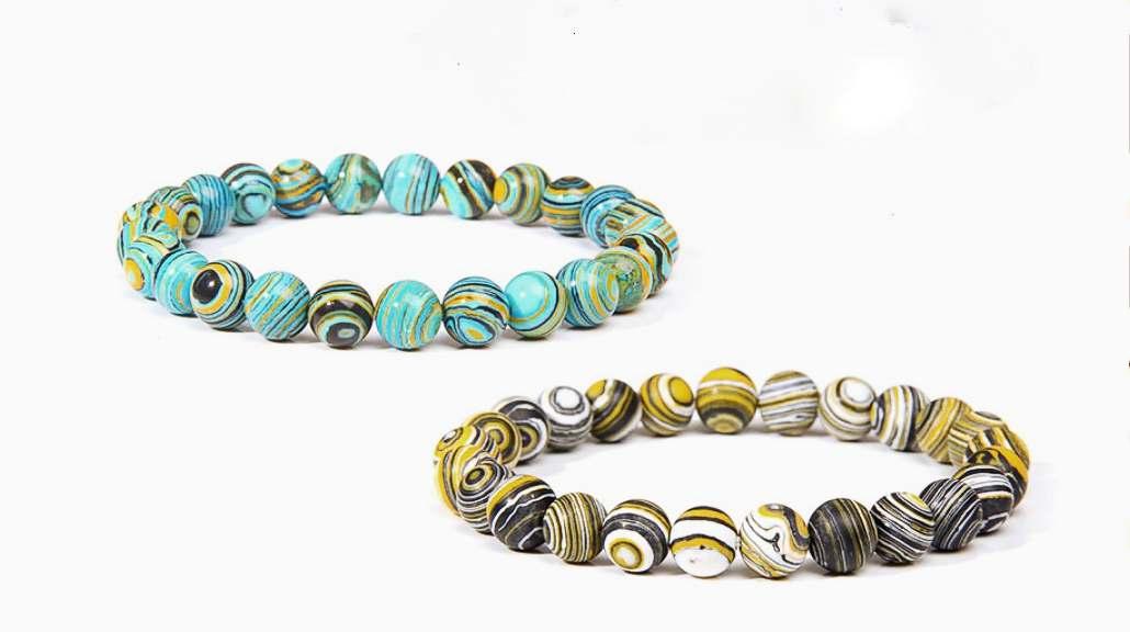 Natural Stone Malachite Bracelets