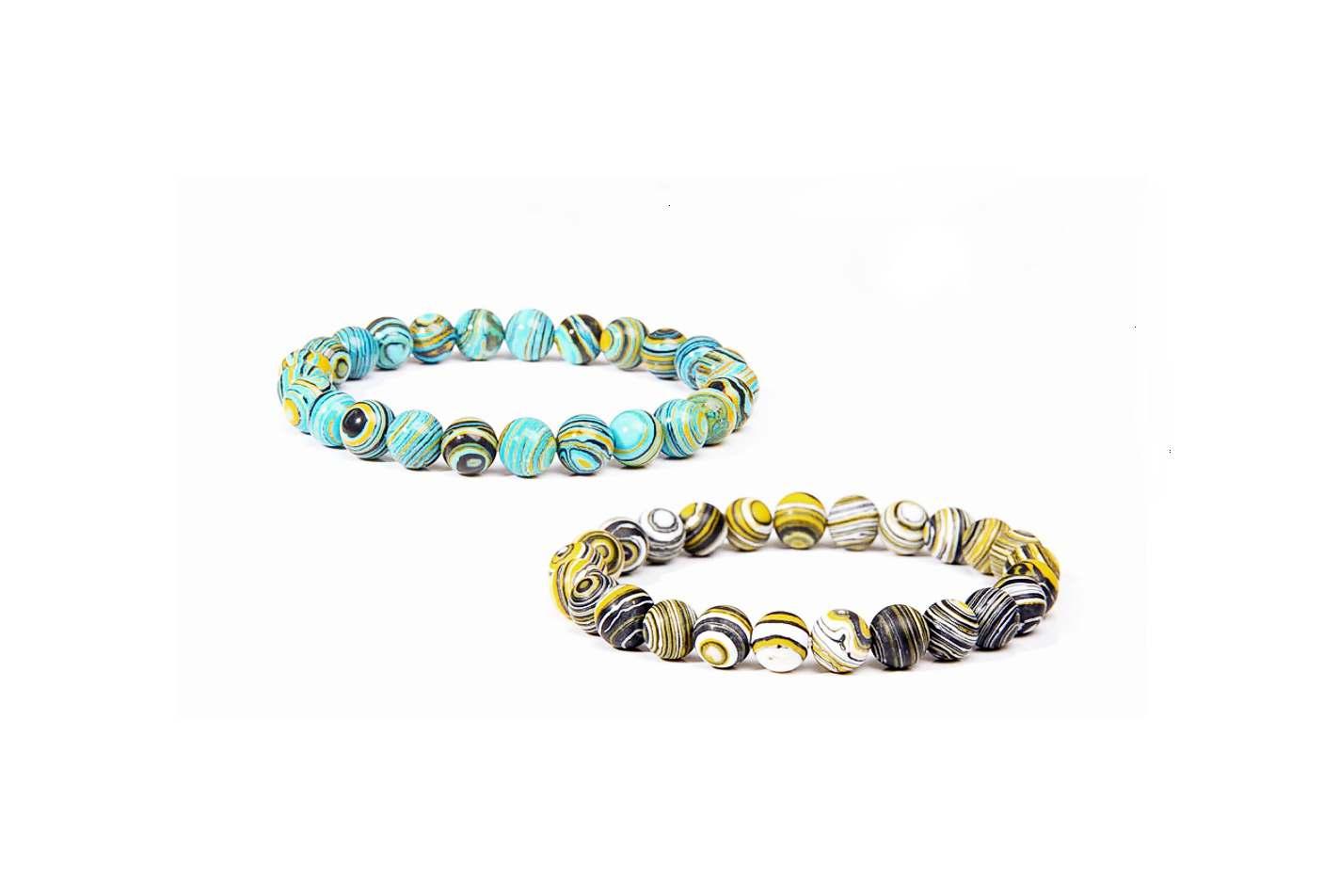 Natural Stone Malachite Bracelets