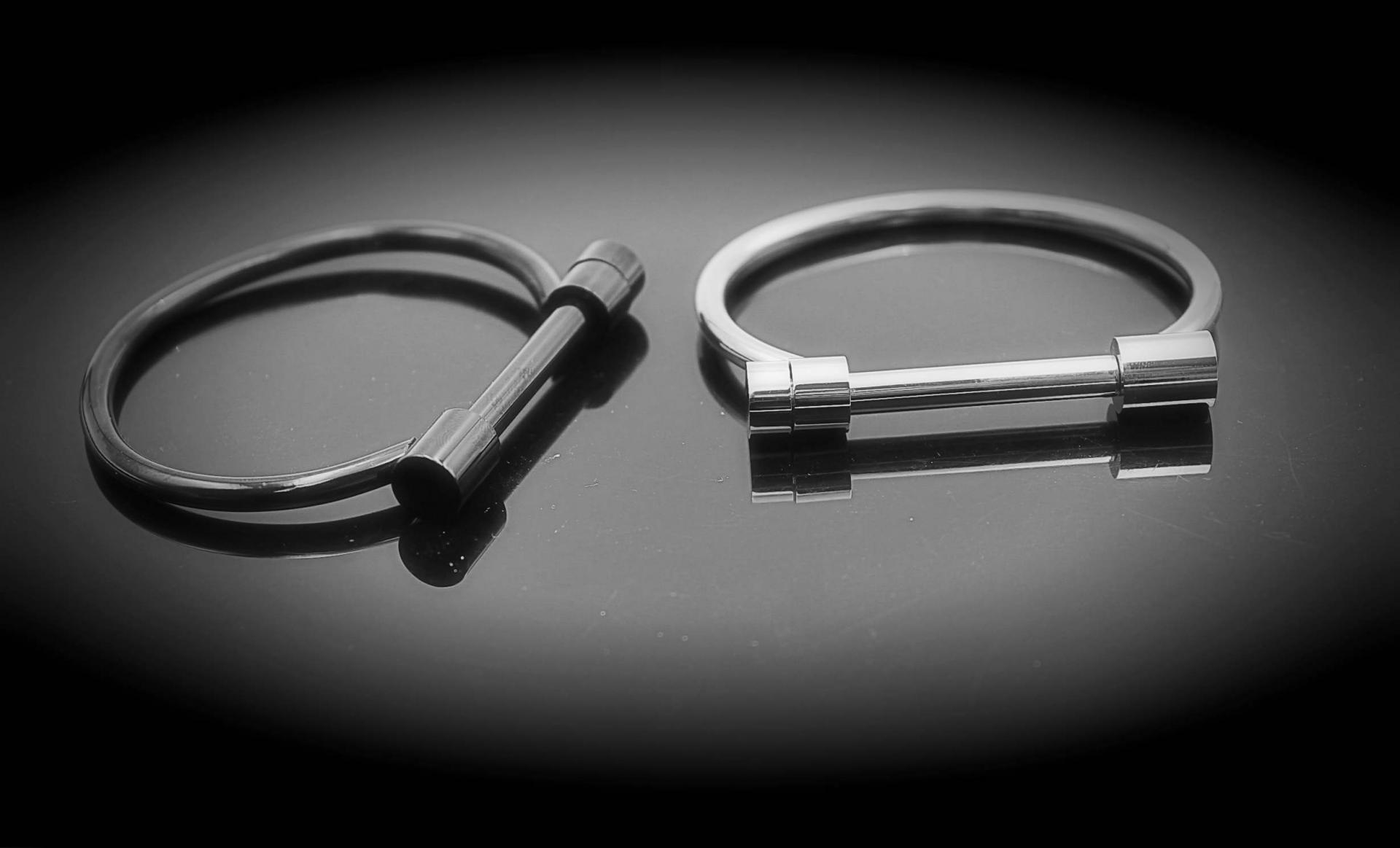 Shackle Bangle Stainless Steel