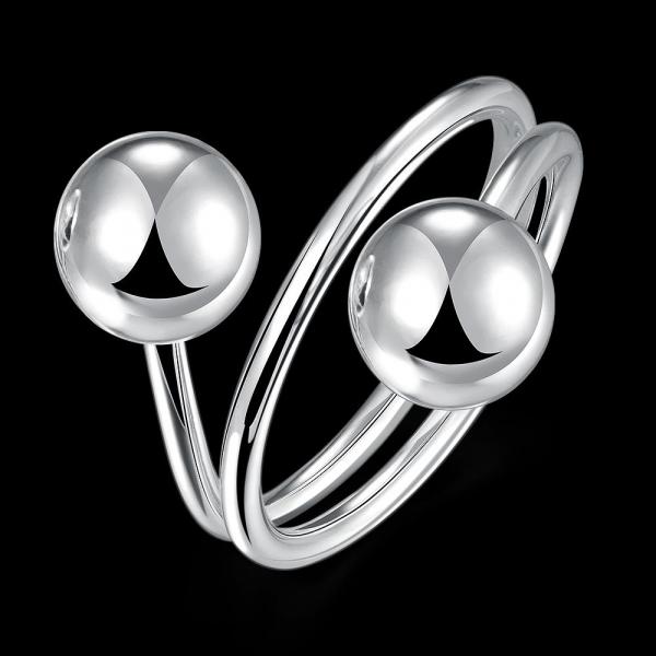 Adjustable Ring - Open Ball Design- Stainless Steel