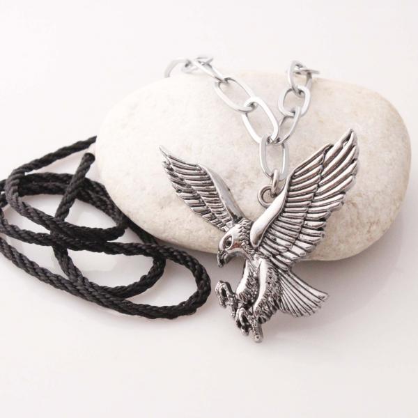 Flying Eagle Long Pendant