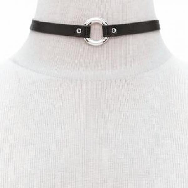 Choker Necklace With Large O Ring