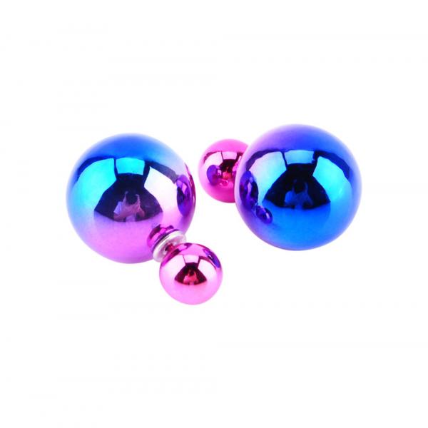 Double Pearl Earrings