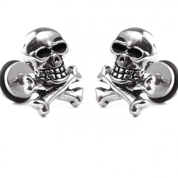 Skull & Crossbone Spooky Labrets