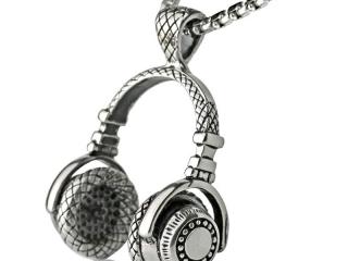 Headphone DJ Necklace