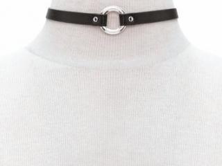 Choker Necklace With Large O Ring