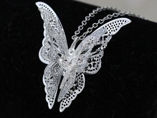 Butterfly Pendant Necklace