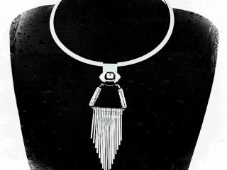 Punk Tassel Choker