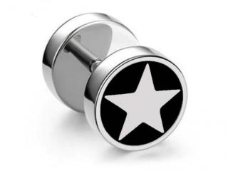 Star Design Fake Ear Plug