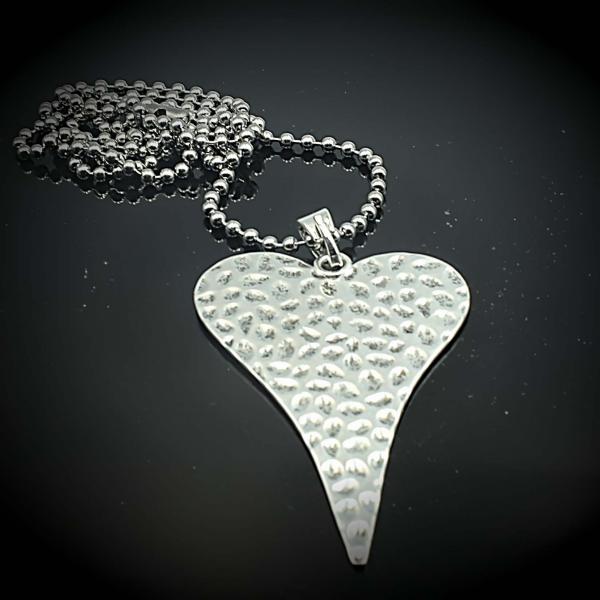 Oversized Heart Pendant From Chrissie C