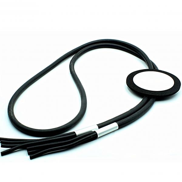 chrissie C dramatic long necklace